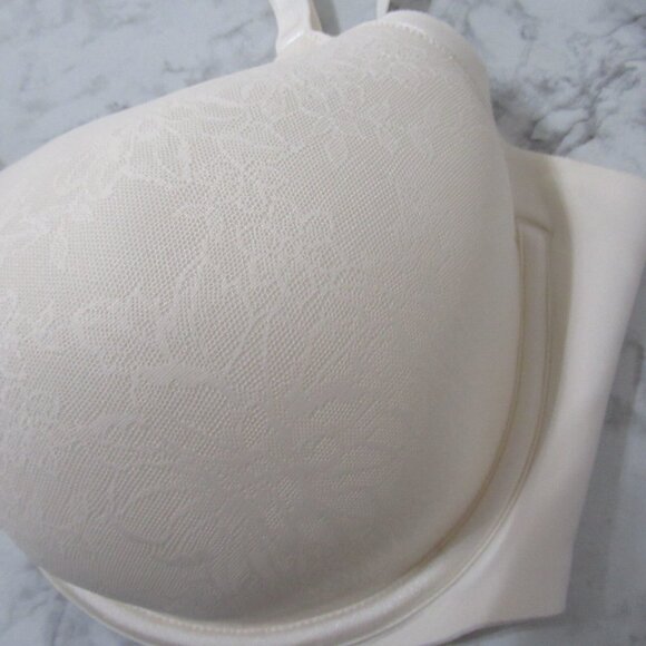 Olga Bra 40D Off White Lace Underwire GF6781A - Picture 4 of 6